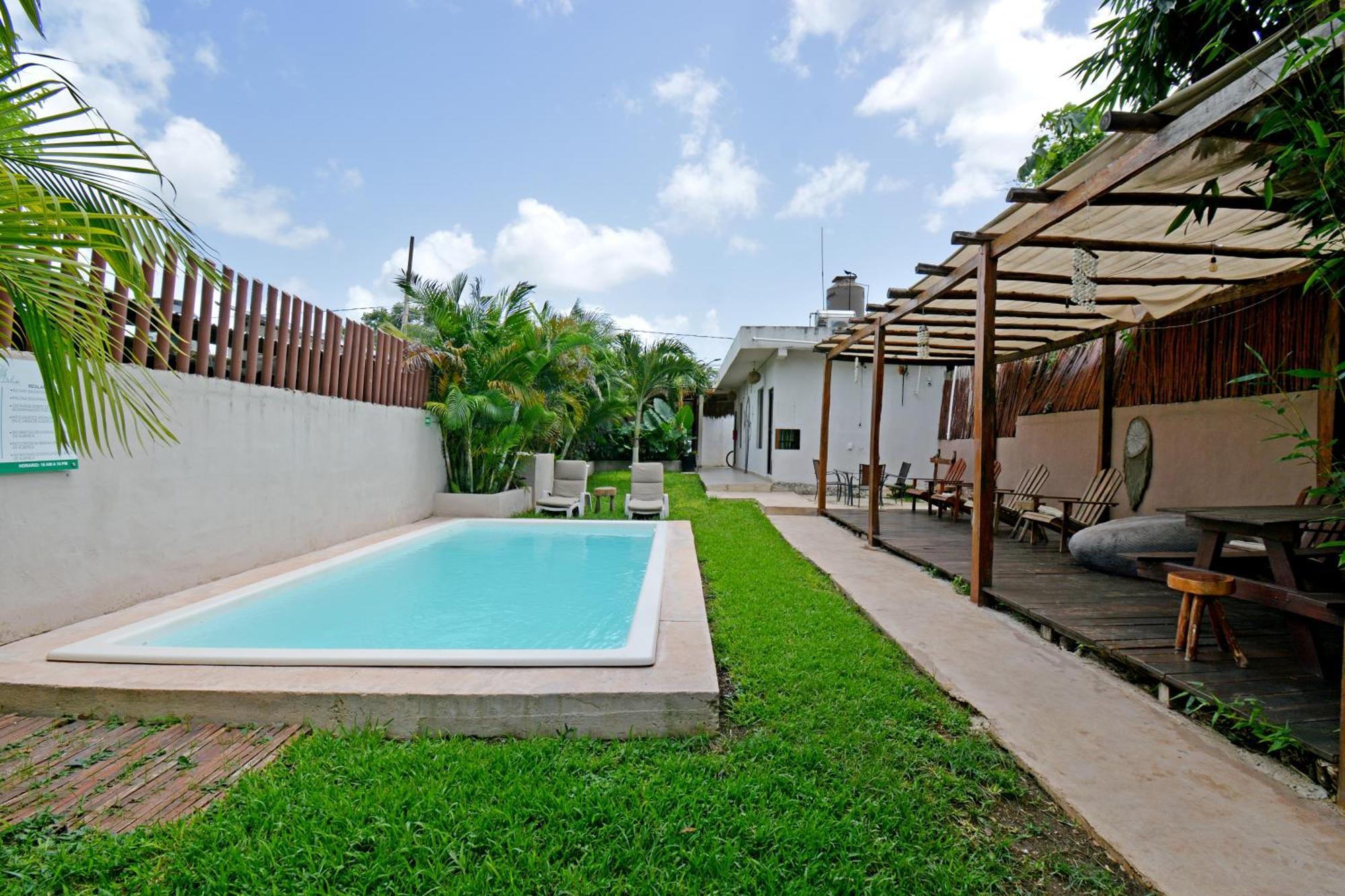 Casa Delia Hotel Downtown Bacalar Dış mekan fotoğraf