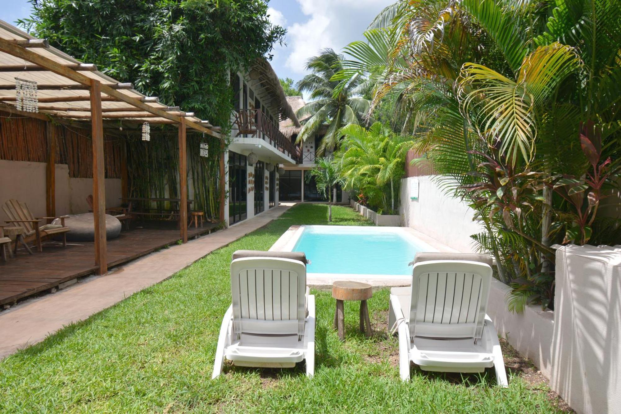 Casa Delia Hotel Downtown Bacalar Dış mekan fotoğraf
