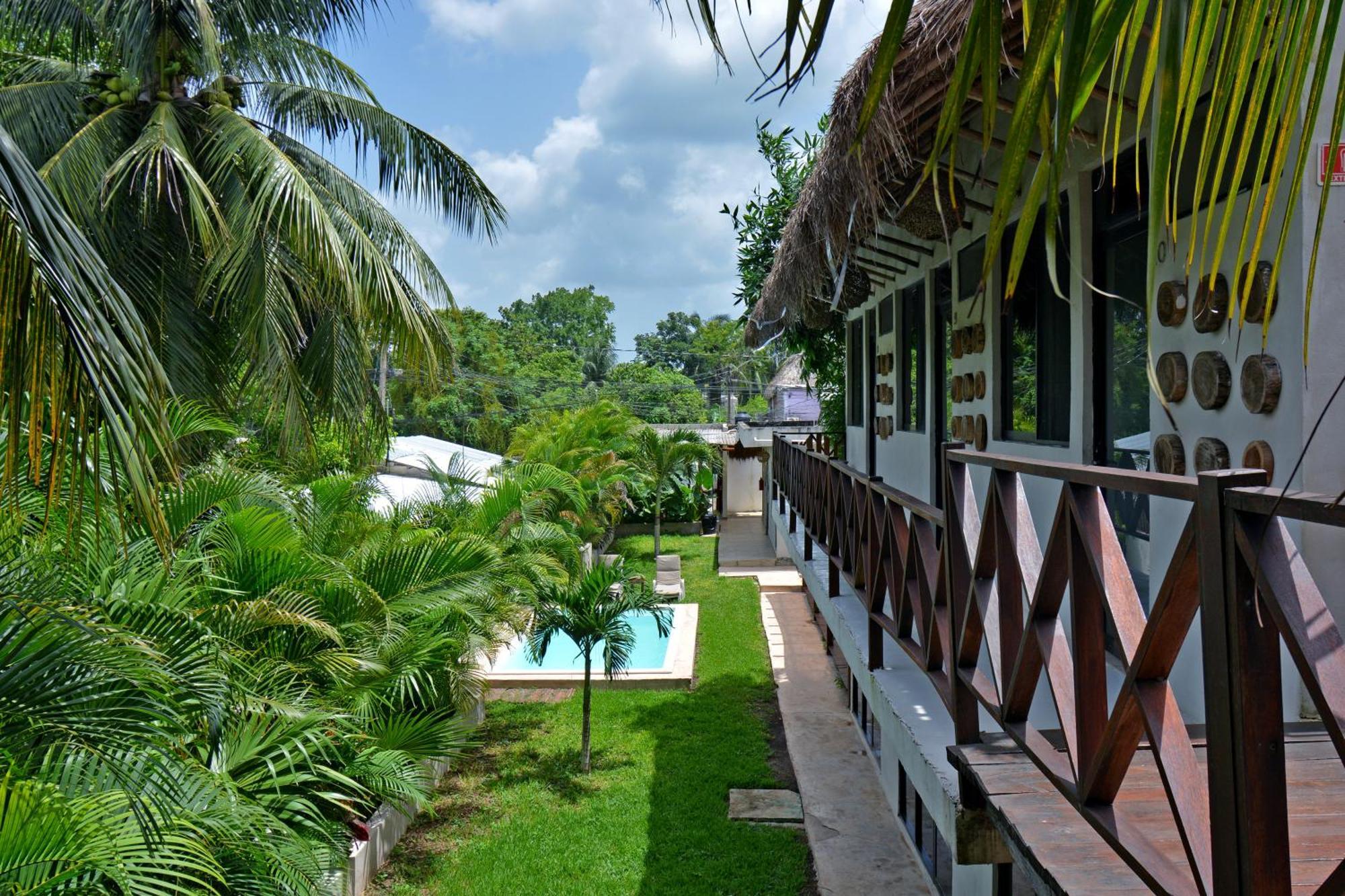 Casa Delia Hotel Downtown Bacalar Dış mekan fotoğraf