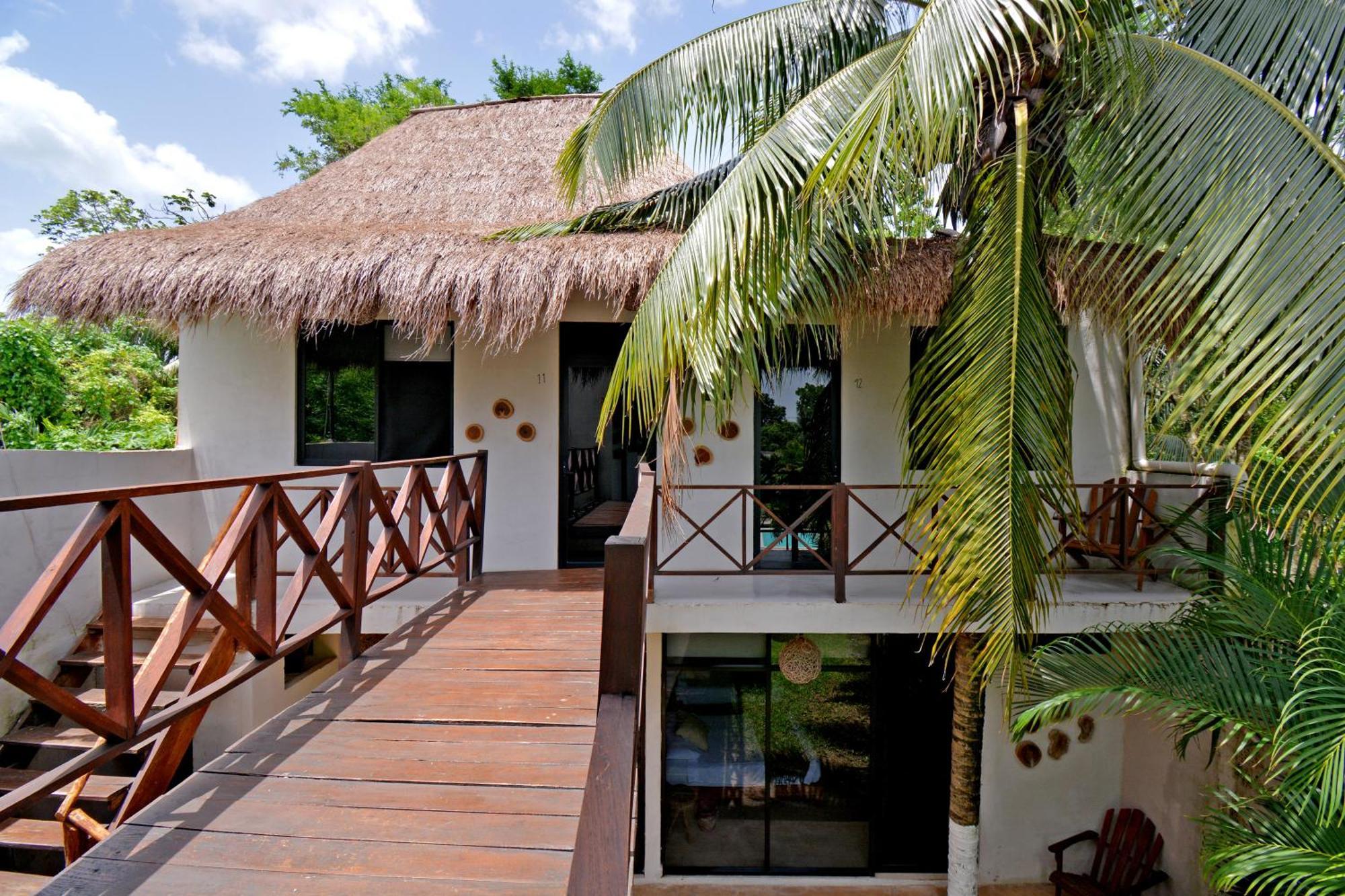 Casa Delia Hotel Downtown Bacalar Dış mekan fotoğraf