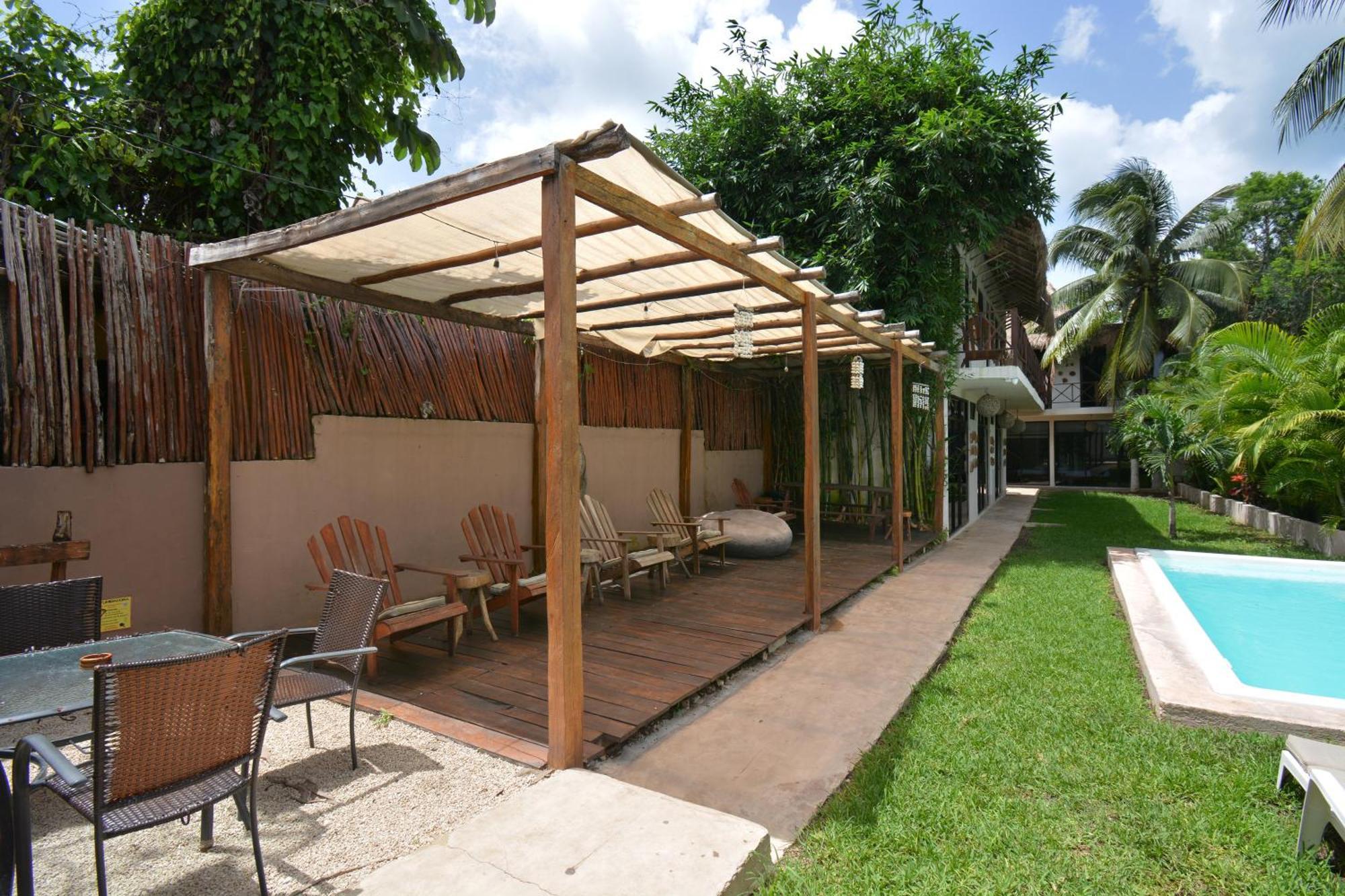 Casa Delia Hotel Downtown Bacalar Dış mekan fotoğraf