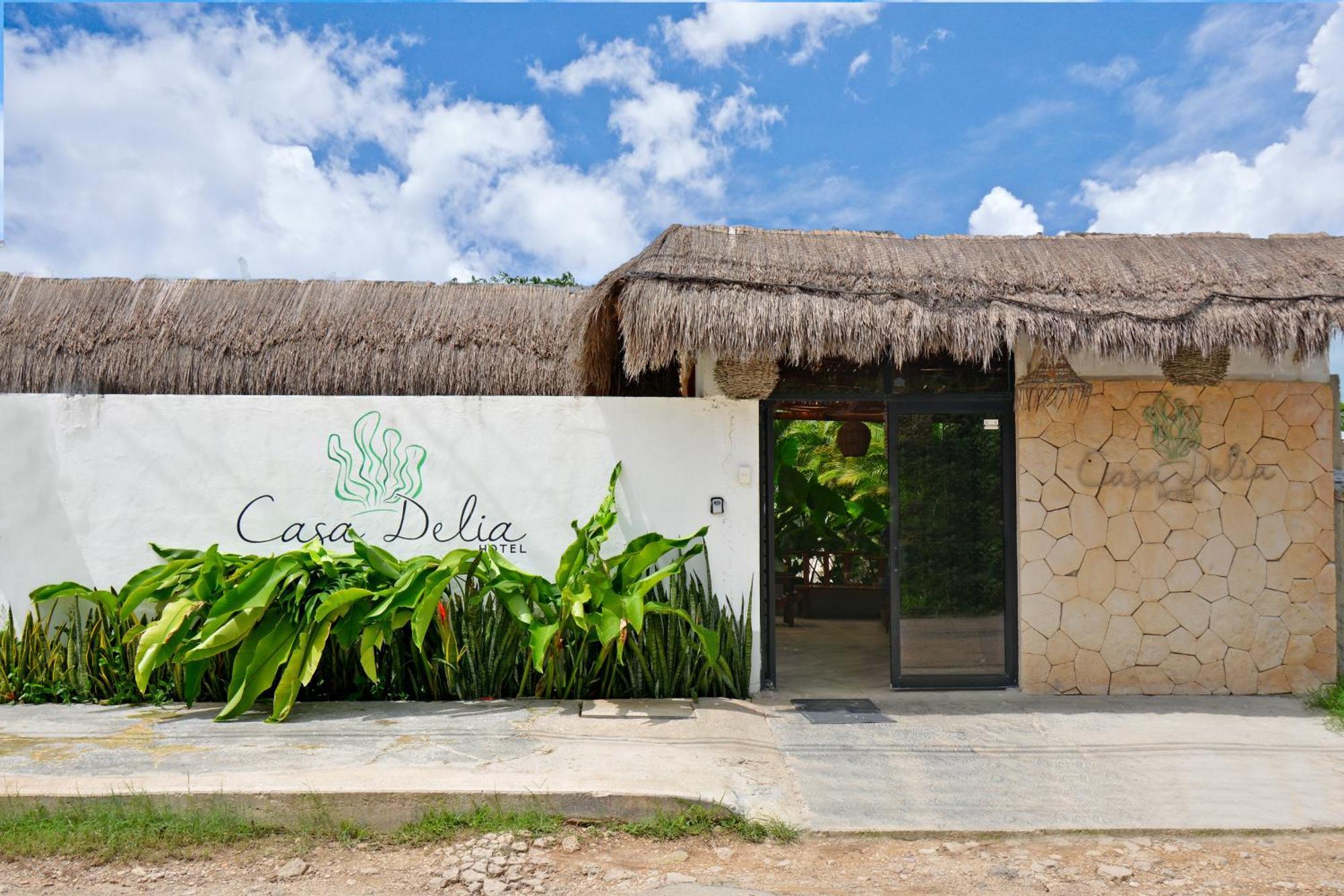 Casa Delia Hotel Downtown Bacalar Dış mekan fotoğraf