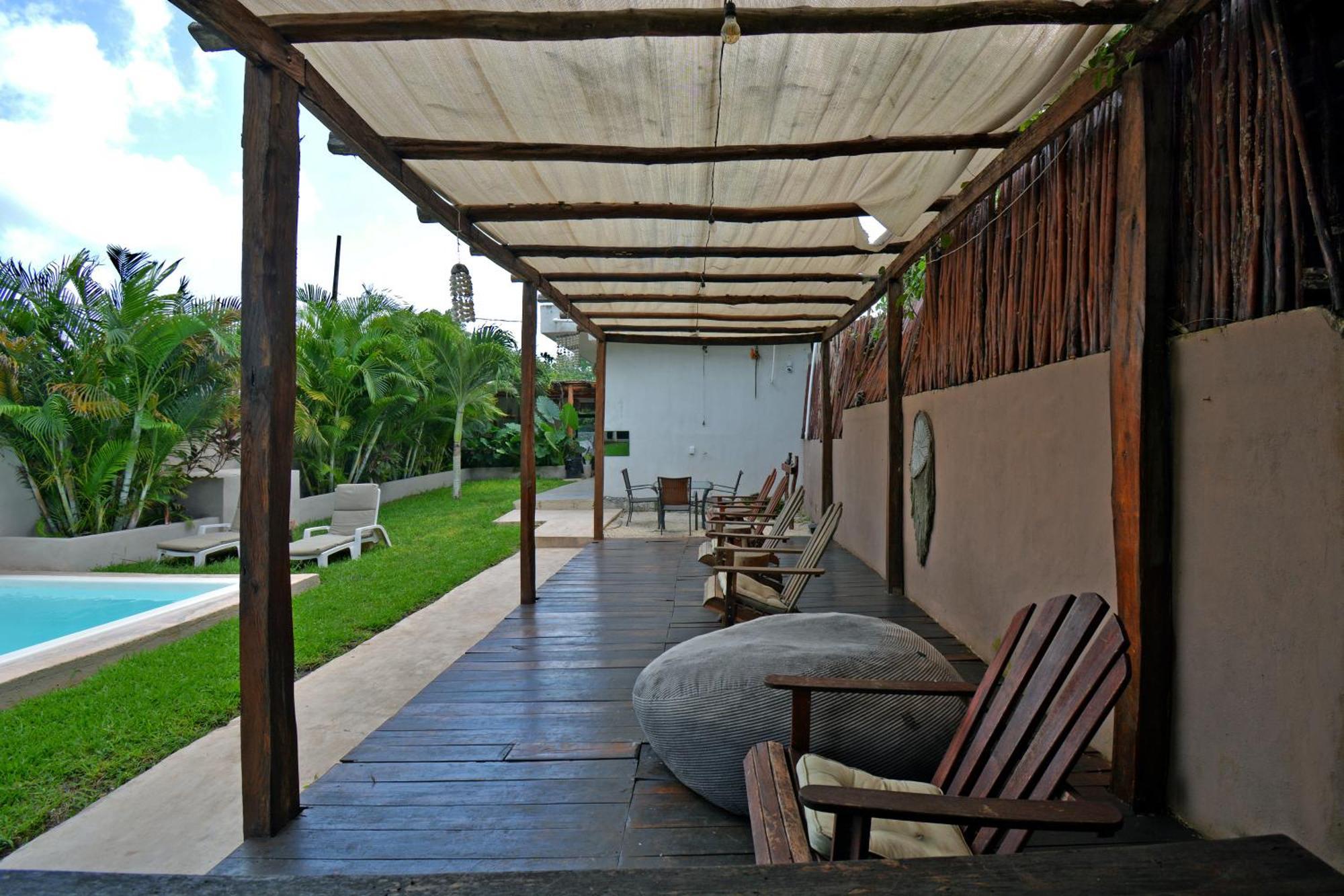 Casa Delia Hotel Downtown Bacalar Dış mekan fotoğraf