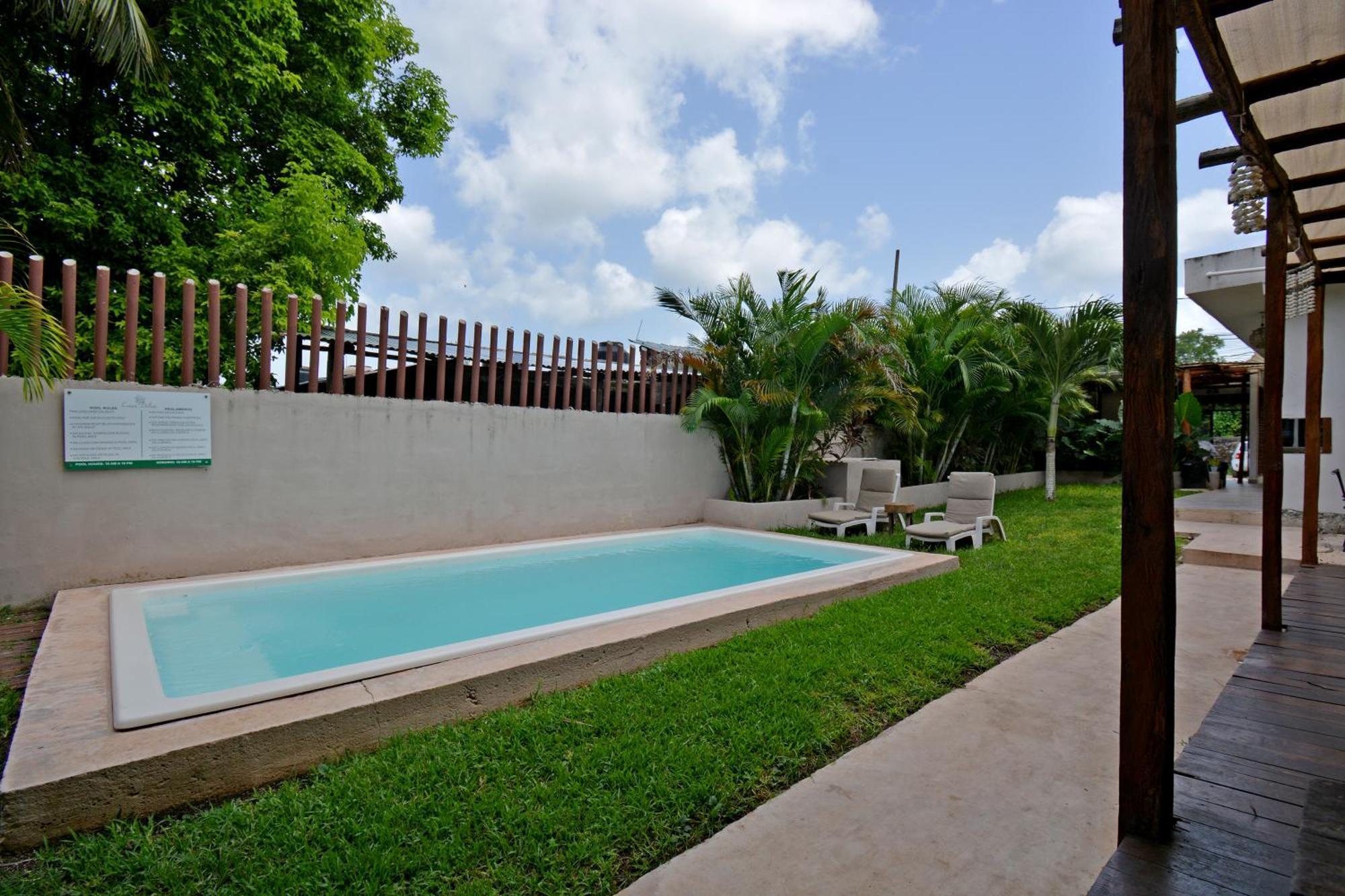 Casa Delia Hotel Downtown Bacalar Dış mekan fotoğraf