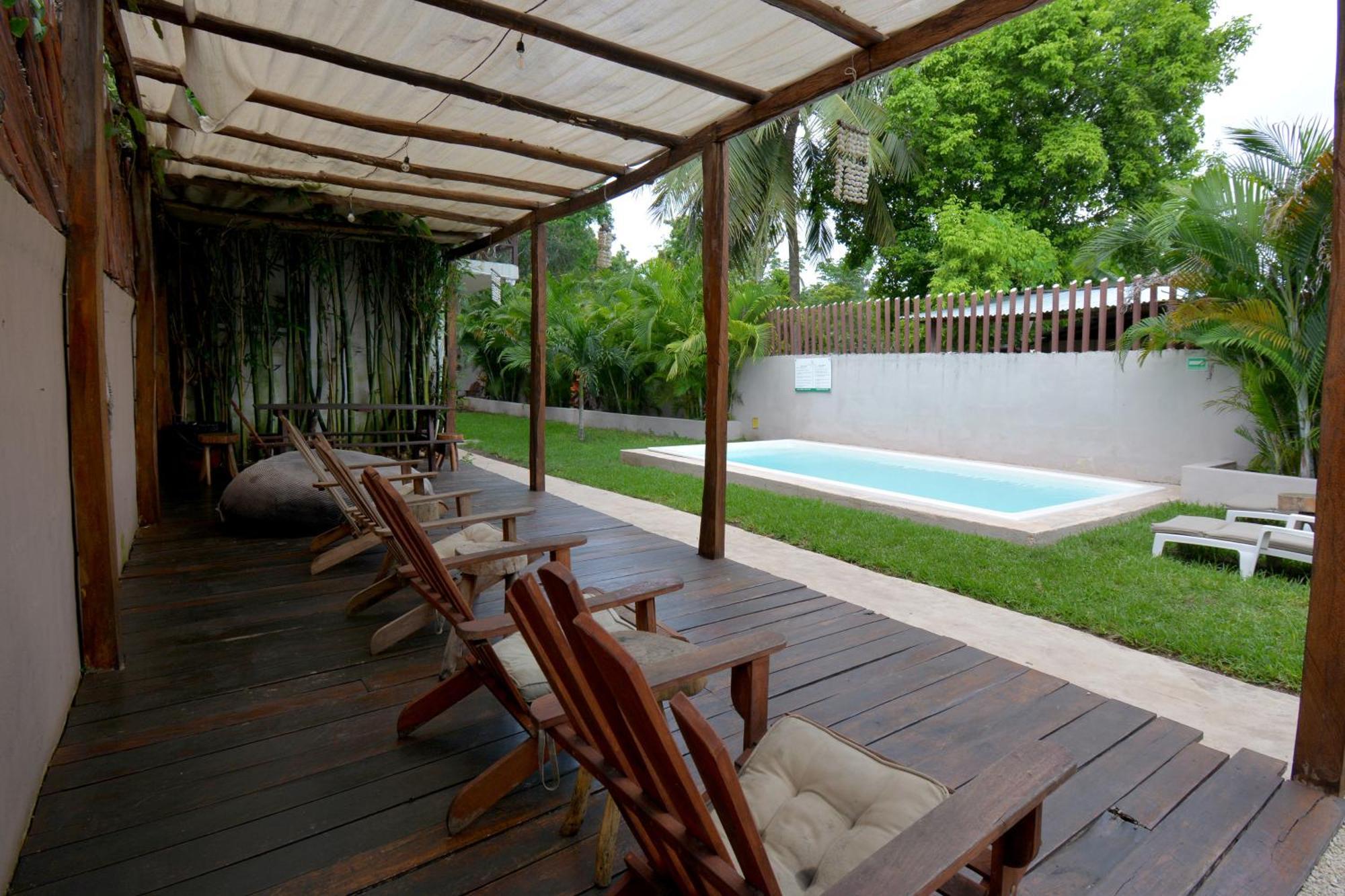 Casa Delia Hotel Downtown Bacalar Dış mekan fotoğraf