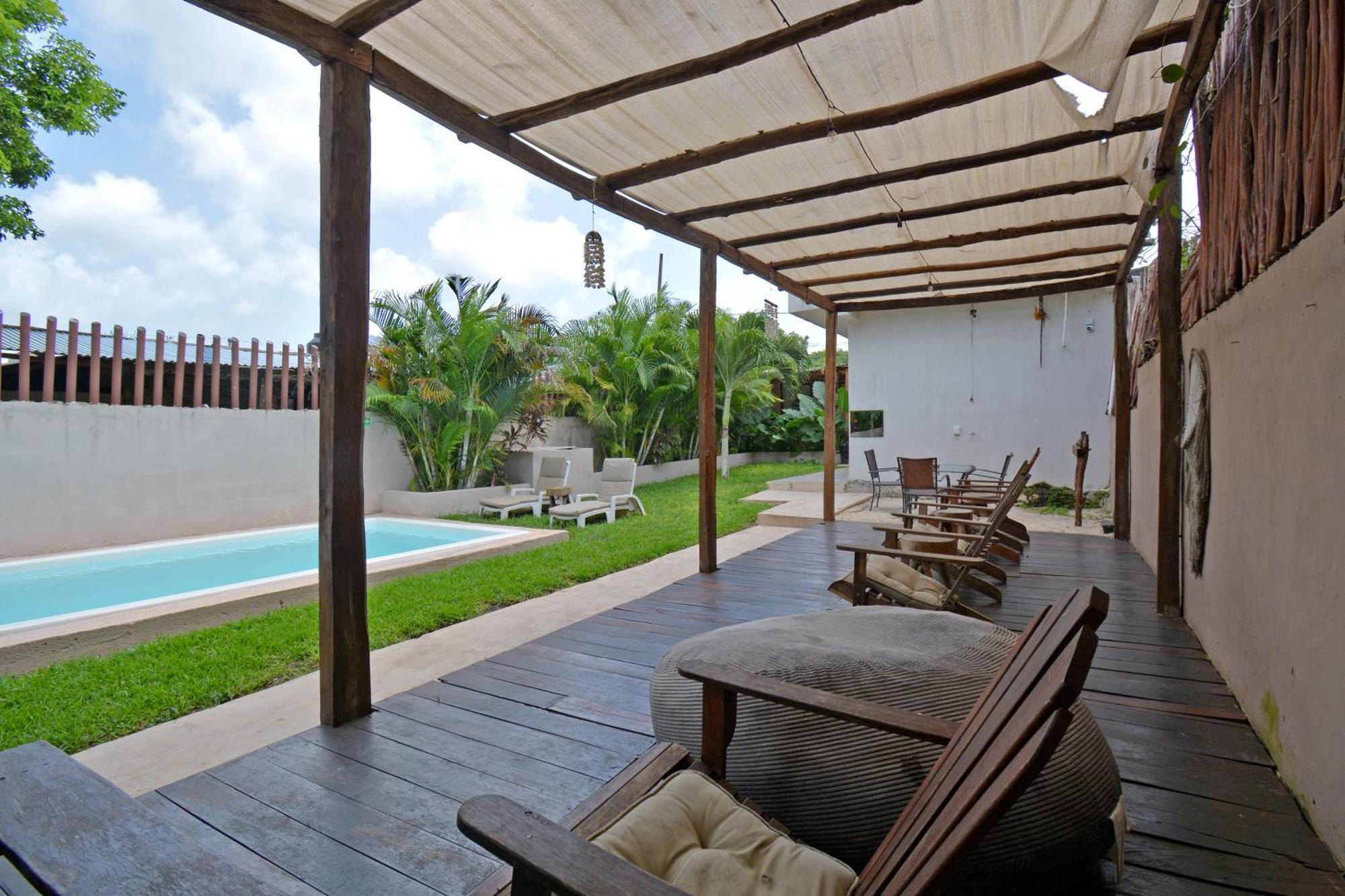 Casa Delia Hotel Downtown Bacalar Dış mekan fotoğraf